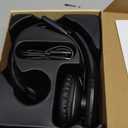 Trucker Bluetooth Headset, Wireless Headset with Mic, Bluetooth Headsets with Dual Noise Cancelling Microphone & Mute Button, 55Hrs Working Time PC Headsets for Cell Phones, Computer, Truck Driver