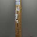 Kemmie 1" Classic Window Curtain Rod with Round & Barrel Finials Simple Double Telescoping Drapery Rod, 36-72", Matted Black