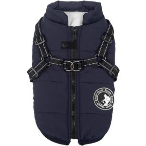 Gyuzh Dog Coat with Harness Puppy Coats Small Dog Harness Jacket Winter Waterproof Jackets for  Dogs XXL