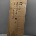 Full Size Bed Frames 18 inch High 3500 lbs Heavy Duty Metal Platform, Mattress Foundation with Steel Slat Support/No Box Spring Needed/Noise Free/Non-Slip/Easy Assembly