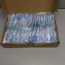 100 Pcs Prepasted Disposable Toothbrushes Individually Wrapped Pre Pasted Soft Bristle Tooth Brush Travel Toothbrush for Camping Guestroom Car Office School Hotel Homeless Gifts (Blue)