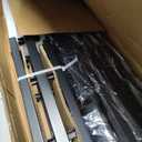 Sweetcrispy Queen Size Bed Frame, Metal Platform Bed Frames Mattress Foundation with Steel Slat Support, No Box Spring Needed, Storage Space Under Base, Easy Assembly, Modern Black