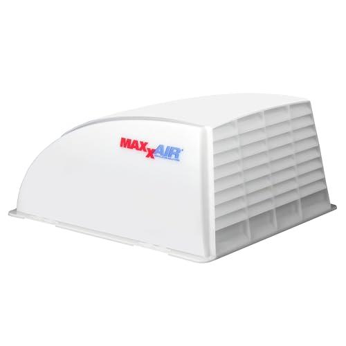 MAXXAIR Maxx I+ Vent Cover for RV Roof Vents - Sleek, Updated Design, Easy Installation, Zero-Leak Protection, Compatible with Many Popular Roof Vents, White (00-933051)