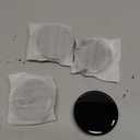 2.9Inch 75MM Wheel Center Caps, Pack of 4 (Gloss Black, Outer 75MM, Inner 73MM, Easy DIY Installation)