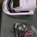 HTVRONT Auto Hat Press Machine - Hat Heat Press Machine with Precise Temp&Timer Control, Hat Heat Press Machine for Caps with 2 Platens, Compatible with DTF Film, Embroidery, Sublimation (Purple)