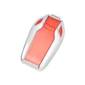 Smart Key Fob Case Cover Compatible with BMW 5 Series 528Li 530Li 540Li G30 G31 6 Series GT G11 G12 7 Series 740 X3 G01 i8 Keyless Entry Remote TPU Transparency Frosted Key Shell