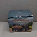 EAST OAK XL 6.3-Cup Cordless Electric Lunch Box for Adults, Heated Lunch Box for Men with Scheduled Heating, Portable Car Food Warmer with Utensils, Two-Tier Bag, Removable Divider (Extra Large, Black)