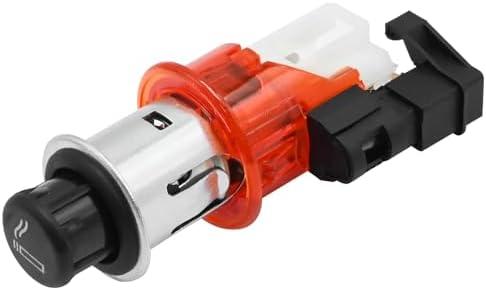 Hoypeyfiy Car Cigarette Lighter Socket 1J0919341A 1J0919307 Replacement for VW Beetle 1999-2010 VW Golf/Jetta 1987-2013 VW GTI 2006-2013
