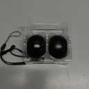 2Pack Portable Mini Speakers, Bluetooth Tiny Speakers,Wireless Micro Speaker for Phone/PC/Tablet, Rechargeable Battery, Built-in Microphone, Cute Mini Speaker with Strap to Carry, Black