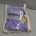 Qubjus 2 Pack Stretch Spandex Round Cocktail Tablecloth 32" x 43"  Elastic Fitted Table Cover for Weddings, Banquets, Parties, Restaurants  Light Purple