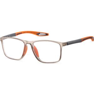 Myopia Distance Sport Glasses for Men, Near Sighted Driving Eyeglasses Nearsighted TR90 Frame, +1.00