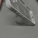 CASEKOO Ultra-Magnetic Stand for iPhone 17 Case [Military Droptection] [Compatible with MagSafe] Shockproof Translucent Matte Slim Ring Holder Casefor iPhone 17 Slim Phone Cover 6.3", White