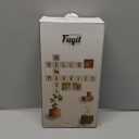 Fuyit Unfinished Wood Pieces, 50Pcs 5 x 5 Inch Blank Natural Wood Square Wooden Cutouts Board for DIY Crafts Painting, Scrabble Tiles, Coasters, Decoration