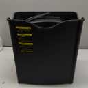 Amazon Basics 6 Sheet Cross Cut Paper and Credit Card Home Office Shredder with 3.8 Gallon Bin, Black