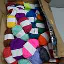Timtin 66 Rolls Yarn Bulk for Knitting Assorted Colors Crochet Yarn Multipack 2887 Yards Knitting Acrylic Thread Mini Soft Cord Bundle Cord Skeins for Hand Weaving Craft Project Beginner Kit