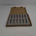 7.78"/20cm Outdoor Square Catch Basin Drain Grate Cover,Stainless Steel Removable Sewer Grate for Concrete Floor (200x200x20x2) Silver