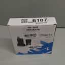 Wireless Doorbell, Waterproof Full Duplex Doorbell Wireless Upgrade, 1000ft Range, Door Bell Two Way Communication, 8 Volume Levels, 4 Chime Wireless Doorbells for Home House Business (1Pack Black) (1 Receiver+1 Transmitter)