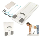 Fitvids - 5 in 1 Multi Purpose Pilates Reformer Board Set and Core Trainer - White