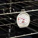Rubbermaid Commercial Products Stainless Steel Monitoring Thermometer, Safe for Inside Oven/Grill/Smoker, 60-580F Range, Easy to Read Food Thermometer For Food Resturant/Home Cooking