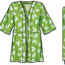 Simplicity SS9603GG Misses' Caftan and Wrap Sewing Pattern Packet, Design Code S9603, Sizes 26W-28W-30W-32W