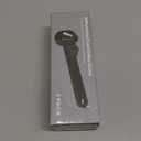 Coffee Scoop & Funnel for Reusable K Cup Refillable Coffee Pods, Coffee Measuring Spoon 2 Tablespoon Capacity, Scoop with Funnel for Ground Coffee, Protein Powder, Tea (Black, 1 Pack)