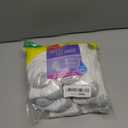 Hanes womens Value, Ankle Soft Moisture-wicking Socks, Available in 10 and 14-packs (White)