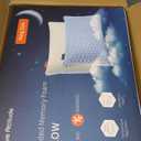 Shredded Memory Foam Pillows King Size Set of 2, Cooling Pillow Firm and Soft Adjustable for Side Back Stomach Sleepers