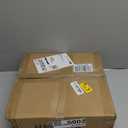 C Shaped end Table, Wood Round Side Table for Couch, Small Sofa Table with Metal Frame for Bedroom, Living Room, Bedside, Black Color(11.81" D x 11.81" W x 23.62" H)