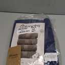 Hand Towels Pack of 4 - Extra Soft & Decorative, Large (16"x 28") 100% Cotton, Luxury, Thick, Plush - Versatile, Perfect as Bathroom and Hotel Towel, Hand Towels for Bathroom - Sky Blue