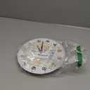 with God All Things are Possible Wall Clock, Vintage Wooden Battery Operated Non-Ticking 10 Inch Silent Art Decor for Girls and Kids