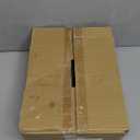 Juvale Joyero organizador y soporte para hombre, caja de reloj negra con bandeja de cuero para mejoras del hogar, 12.6 x 9 x 4 pulgadas