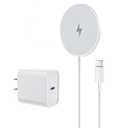 Magnetic Wireless Charger,[Apple MFi Certified]iPhone Charger Apple Mag-Safe Charger with 15W 3.3FT iPhone Fast Magnetic Charging Pad for iPhone 17 Pro Max/17 Air/16 Pro/16/15 Pro Max/14/13/12/AirPods