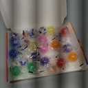 VISCOO 24 Pack Stress Balls, Squishy Ball, Squeeze Balls for Adults, AntiAnxiety and Fidget Balls to Relax, Party Favors, Birthday Gifts, Goodie Bag Stuffers