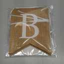 Trandraft 2 Pcs Party Decorations Pre-Strung Boy or Girl Burlap Banner and Garland He or She Sign for Gender Reveal Welcome Baby Shower Birthday Party Decorations(Bodysuits,Pink, Blue)