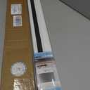 Cordless Cellular Shades,Blackout Honeycomb Shades for Windows,Pull Down Pleated Blinds,Easy to Install for Indoor Windows and French Doors,Black(Blackout),30" w x 48" h