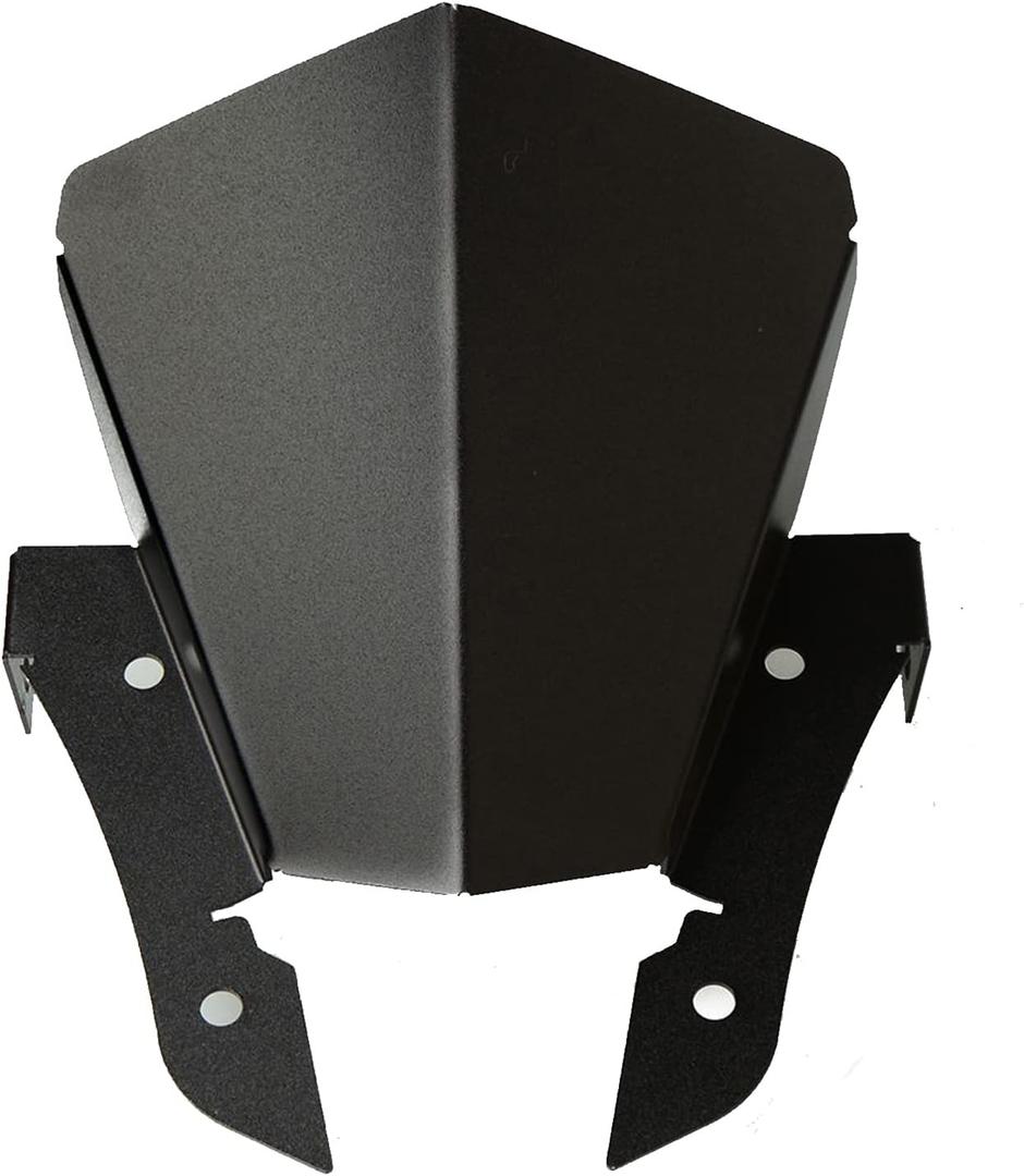 YUANQIAN FZ-07 Motorcycle Front Windshield Windscreen Compatible with FZ-07 FZ07 FZ 07 2013 2014 2015 2016 2017