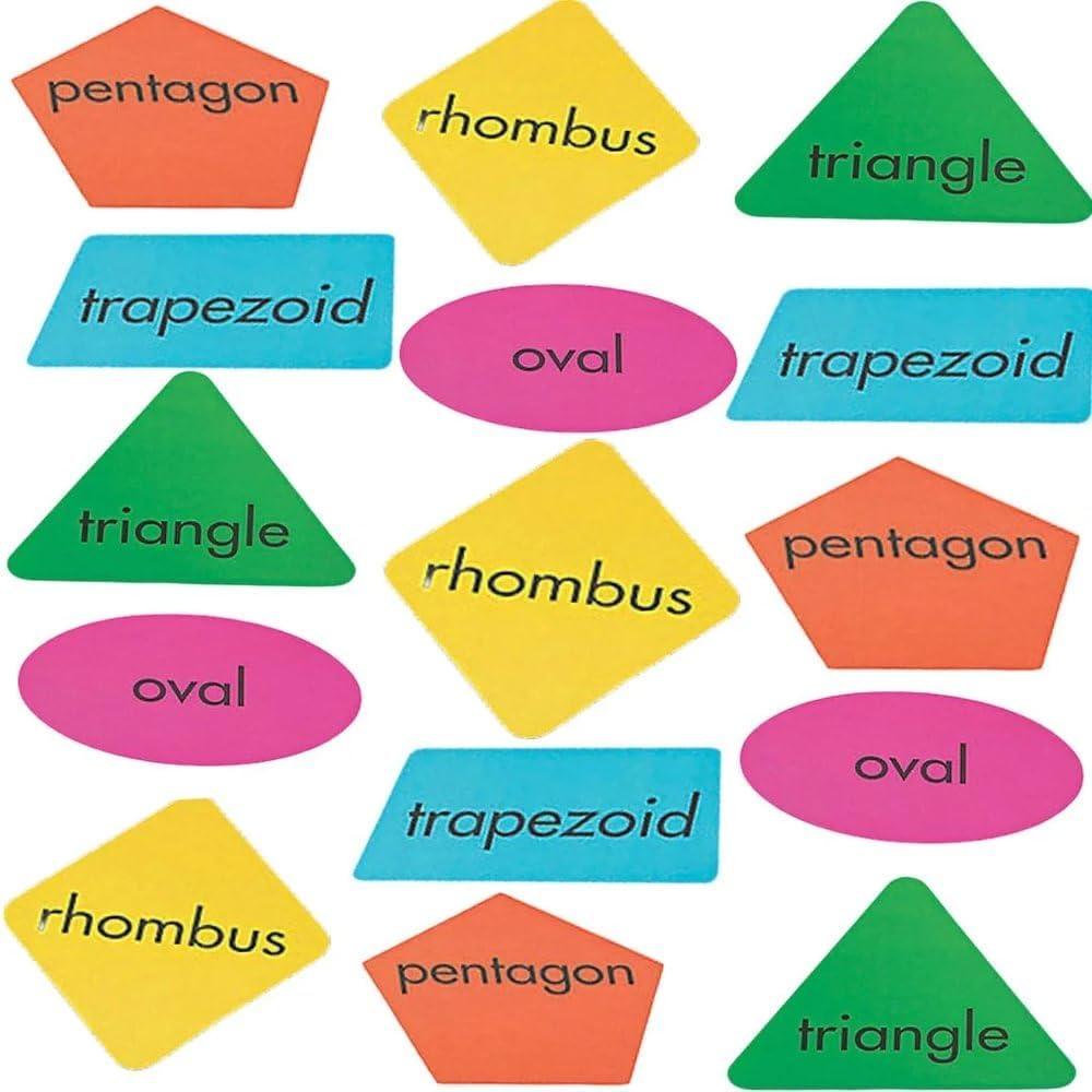 Shape Floor Clings - 18 Pieces