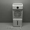 Swamp Cooler, 3-IN-1 Evaporative Air Cooler with Display & Remote, Windowless Portable Air Conditioners with Ice Cooling, 12H Timer, 6 Speeds, 60 Oscillation, Air Cooler Fan for Home Office