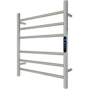 KWW Heated Towel Rack, Remote Control with APP Tuya, Towel Warmer with Timer, Wall Mounted Hot Towel Warmer for Bathroom (Polished, 5 Bars)