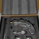 Birthday Gifts for Men Dad, Kollea Gun Whiskey Decanter Set with Shot Glass, Cool Anniversary Ideas for Him Husband Brother, Funny Military Retirement Present, Home Bar Drinking Party, Valentine's Day