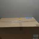 Extra Large Cat Litter Box for Big Cats - High Sides & Low Enter Design, 23.6x17.1x8.54 Inches Spacious Anti-Spill Pet ToiletGrey