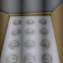 12 Set Hurricane Glass Candlestick Holders 12.6" Two Side Open Glass Candle Holders and 2.2" Taper Candlesticks Holder Bulk for Table Centerpiece Wedding Christmas Home Decor