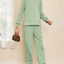 blibean Girls 2025 Fall Clothes Sets Kids Split Sweatsuits Size 6-15 Years Old (XXL)