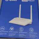 U-SPEED N300 WiFi Router 2.4G Easy Setup Wireless Internet Network Router, Supports Wireless Repeater, WISP, Up to 300Mbps for Home and Office