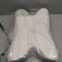 Cozyplayer Effective Pain Relief Cervical Neck Pillow for Sleeping, Ergonomic Cooling Side Sleeper Pillow for Neck Support, Odorless Contour Memory Foam Pillows, Bed Pillow for Stomach Back Sleeper (Queen, White)