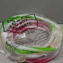 Jerify 4 Pack LED Hoop Light up LED Glowing Lights Fitness Exercise Hoops 10 Color Changing Exercise Glowing Hoop for Halloween Party Favors Dance Dark Fitness (23 Inch)