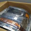 Headlight Assembly Compatible with Chevy Silverado 1500 2016 2017 2018 (Hid/Xenon Model) Factory Replacement Head Light Lamp Chrome Housing Left Driver Side