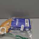 MIULEE Solid Color Sheer Curtains 84 Inches Long 2 Panels Set - Fall Elegant Lightweight Grommet Light Filtering Window Voile Panels/Drapes/Treatment for Bedroom Living Room W42 x L84 Inch, Gold