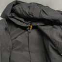 Jsslaik Men's Performance Insulated Jacket with 4D Smart Heating Windproof Waterproof Ski Mountaineering Coat Lightweight 1800g Fill and Graphene Lining Detachable Hood USB Heated （Black-S）