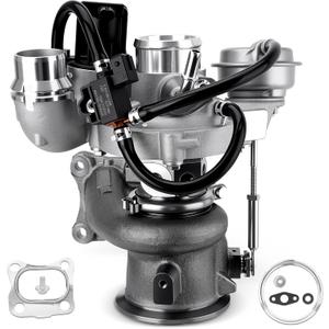 25207489 1.5L Turbocharger Assembly with Actuator & Solenoid Valve Compatible with Chevrolet Malibu L LS LT RS 1.5L L4 2016-2023, Turbo charger Replace # 12669064, 12687043, 12687057, 25203932